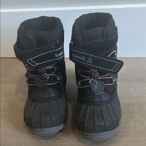 Kamik Kids Black Winter Boots